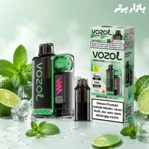 پاد یکبار مصرف 30 هزار پاف ویستا پلاگ وزول VOZOL VISTA PLUG + کارتریج یدک قابل شارژ